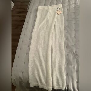 Superdown White Keva Wrap Swim Skirt